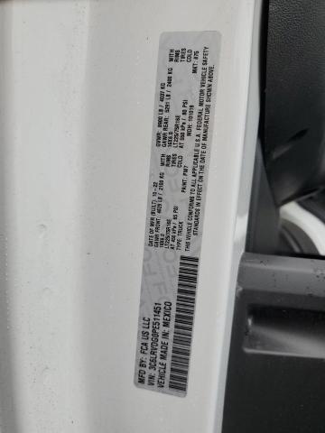 3C6LRVDG0PE511451 - 2023 RAM PROMASTER 2500 HIGH 白色 照片 12