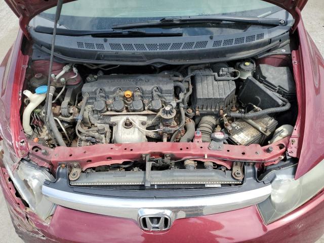 1HGFA168X7L023242 - 2007 HONDA CIVIC EX RED photo 11