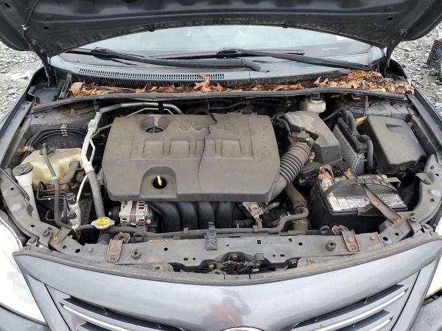 2T1BU4EEXDC126029 - 2013 TOYOTA COROLLA BASE Графитовый фото 11