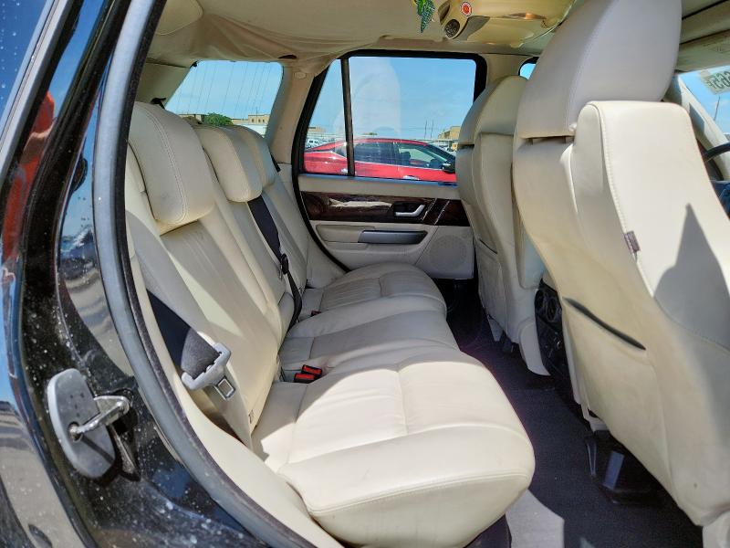 SALSK25478A186077 - 2008 LAND ROVER RANGE ROVE HSE BLACK photo 11