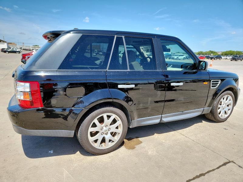 SALSK25478A186077 - 2008 LAND ROVER RANGE ROVE HSE BLACK photo 3