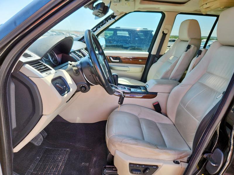 SALSK25478A186077 - 2008 LAND ROVER RANGE ROVE HSE BLACK photo 7