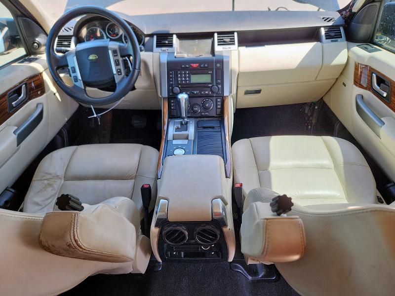 SALSK25478A186077 - 2008 LAND ROVER RANGE ROVE HSE BLACK photo 8