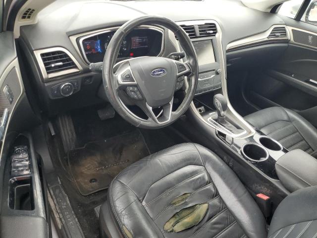 3FA6P0LU1DR171968 - 2013 FORD FUSION SE HYBRID SILVER photo 8