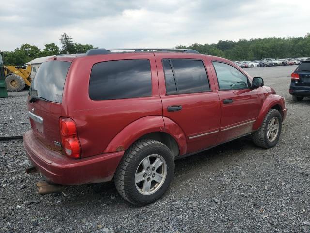 1D4HB58286F182362 - 2006 DODGE DURANGO LIMITED RED photo 3