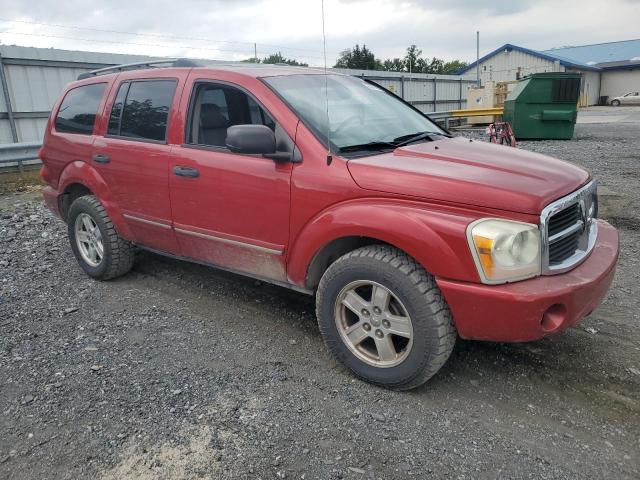 1D4HB58286F182362 - 2006 DODGE DURANGO LIMITED RED photo 4