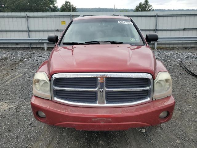 1D4HB58286F182362 - 2006 DODGE DURANGO LIMITED RED photo 5