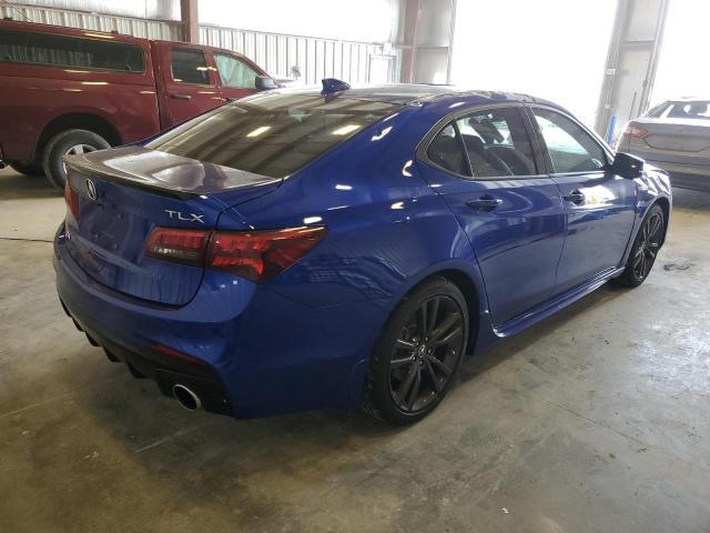 19UUB2F63LA004563 - 2020 ACURA TLX TECHNOLOGY BLUE photo 3