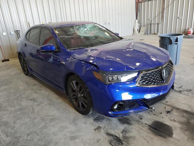 19UUB2F63LA004563 - 2020 ACURA TLX TECHNOLOGY BLUE photo 4