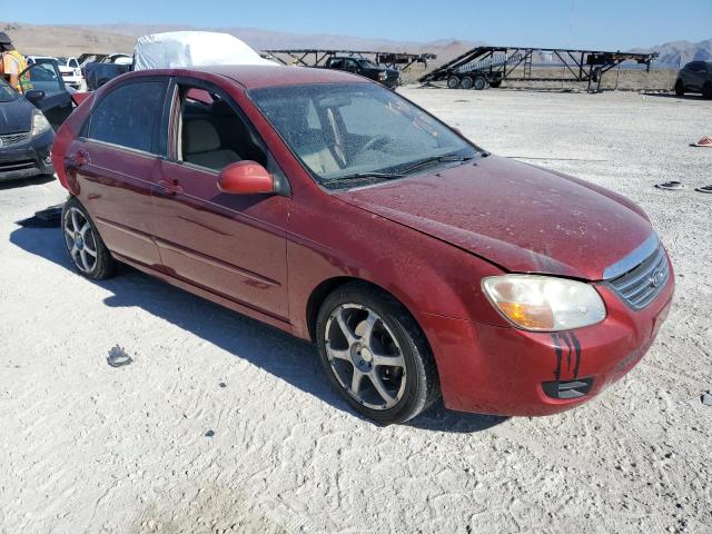 KNAFE122685579734 - 2008 KIA SPECTRA EX RED photo 4