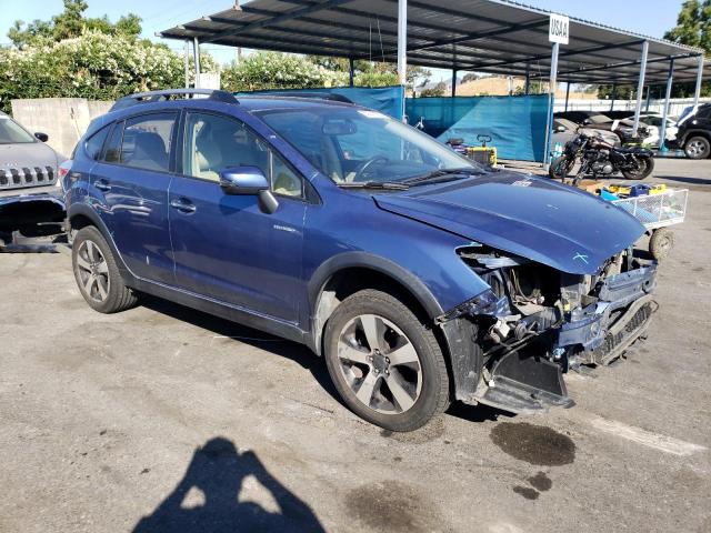 JF2GPBCCXFH213609 - 2015 SUBARU XV CROSSTR 2.0I HYBRID BLUE photo 4