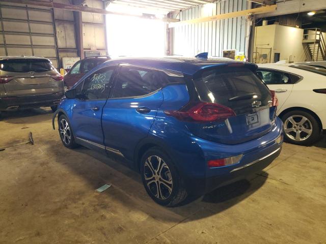 1G1FZ6S0XL4120992 - 2020 CHEVROLET BOLT EV PREMIER BLUE photo 2