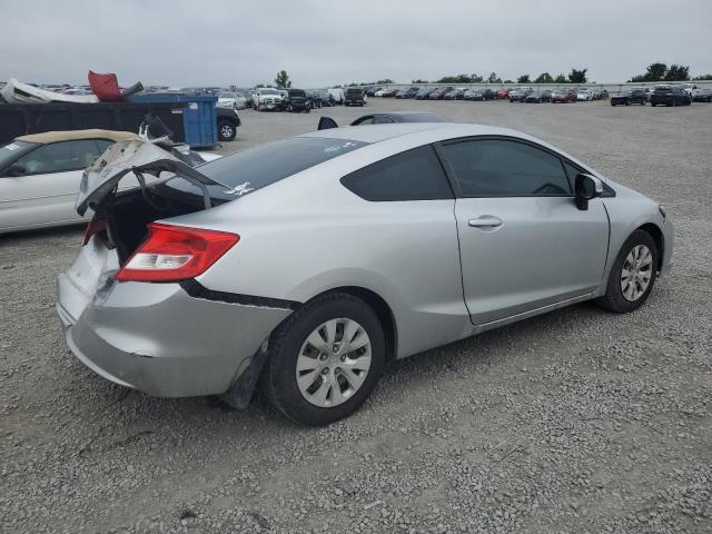 2HGFG3B5XCH564725 - 2012 HONDA CIVIC LX SILVER photo 3