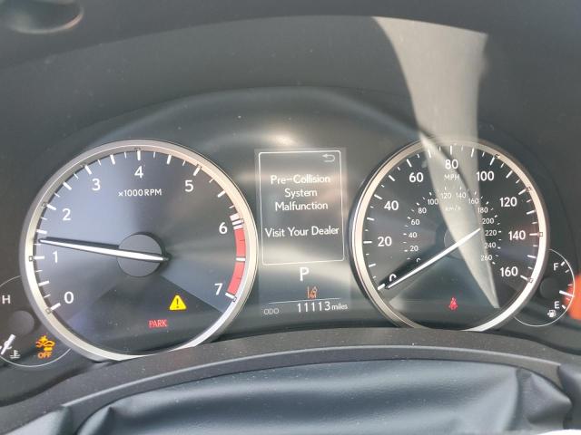 JTJDARDZ1M2246493 - 2021 LEXUS NX 300 BASE ვერცხლისფერი ფოტო 9