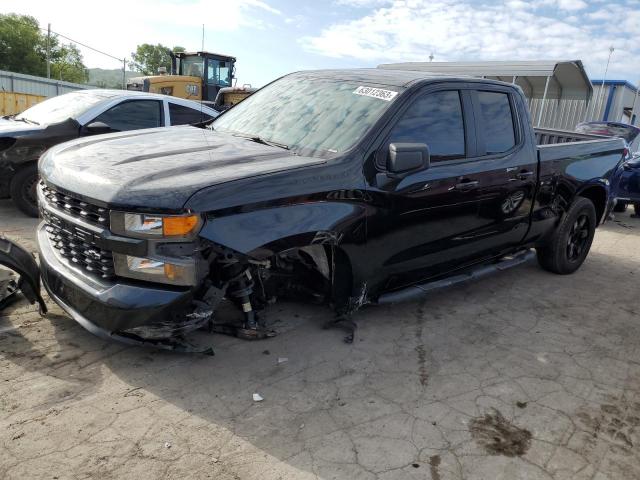 1GCRWBEFXKZ236359 - 2019 CHEVROLET SILVERADO C1500 CUSTOM BLACK photo 1