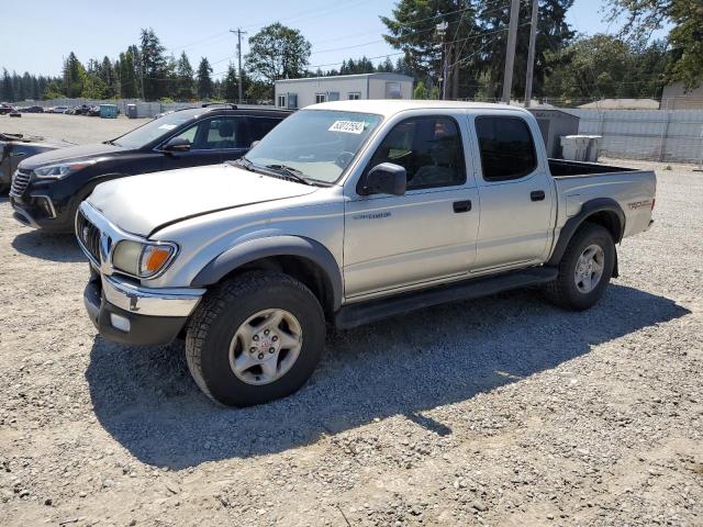5TEGN92N21Z871108 - 2001 TOYOTA TACOMA DOUBLE CAB PRERUNNER SILVER photo 1