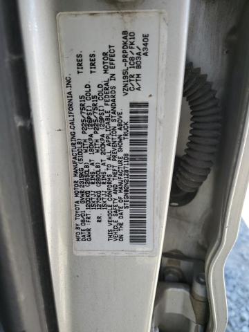 5TEGN92N21Z871108 - 2001 TOYOTA TACOMA DOUBLE CAB PRERUNNER SILVER photo 12