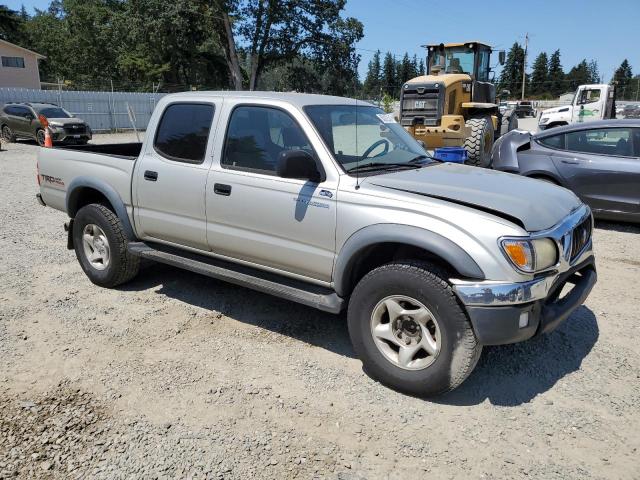 5TEGN92N21Z871108 - 2001 TOYOTA TACOMA DOUBLE CAB PRERUNNER SILVER photo 4