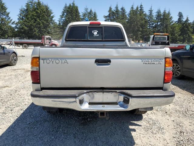 5TEGN92N21Z871108 - 2001 TOYOTA TACOMA DOUBLE CAB PRERUNNER SILVER photo 6