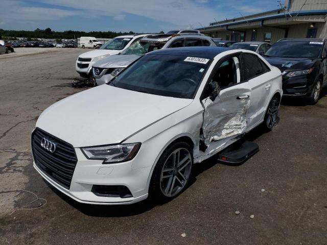 WAUAUGFFXLA094946 - 2020 AUDI A3 PREMIUM WHITE photo 1