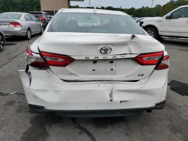 4T1B11HK0KU709794 - 2019 TOYOTA CAMRY L WHITE photo 6
