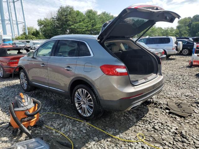 2LMPJ8LR5HBL25130 - 2017 LINCOLN MKX RESERVE Արծաթագույն լուսանկար 2