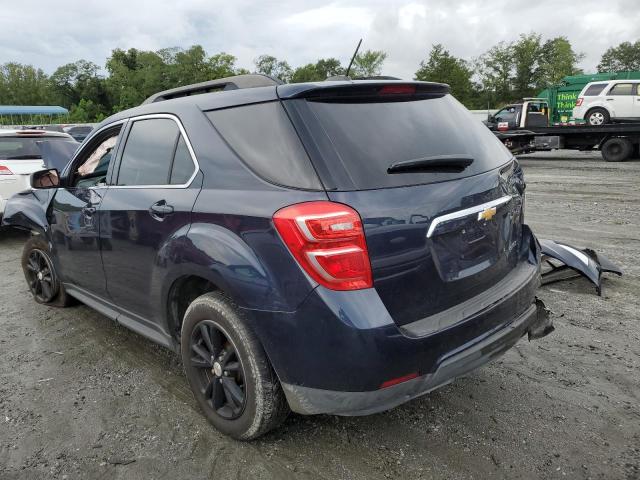 2GNALCEK8G1166831 - 2016 CHEVROLET EQUINOX LT BLUE photo 2