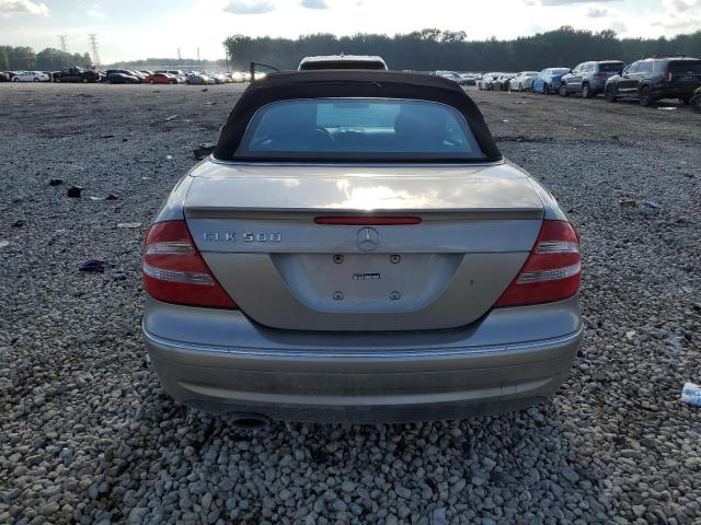 WDBTK75G85T036142 - 2005 MERCEDES-BENZ CLK 500 SILVER photo 6