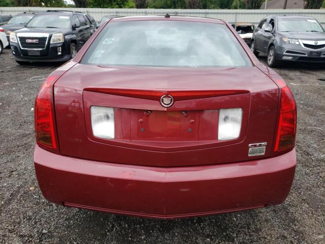 1G6DM57T960125254 - 2006 CADILLAC CTS RED photo 6