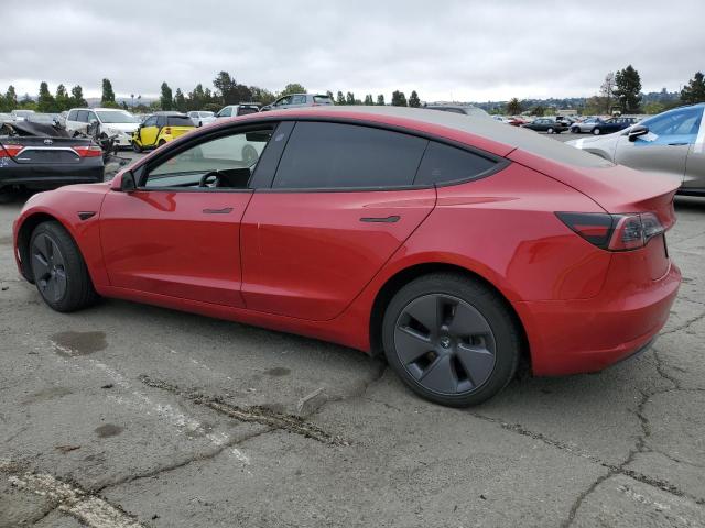 5YJ3E1EA8PF648266 - 2023 TESLA MODEL 3 Qırmızı foto 2