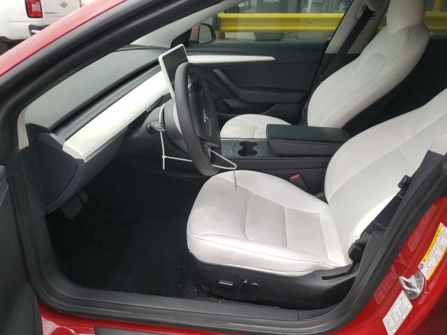 5YJ3E1EA8PF648266 - 2023 TESLA MODEL 3 Qırmızı foto 7