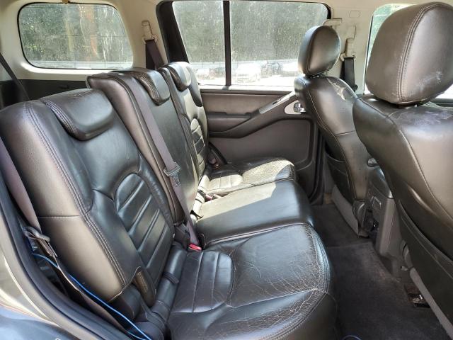 5N1AR18U65C763214 - 2005 NISSAN PATHFINDER LE GRAY photo 11