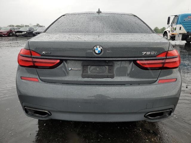 WBA7F2C52JB238919 - 2018 BMW 750 XI GRAY photo 6