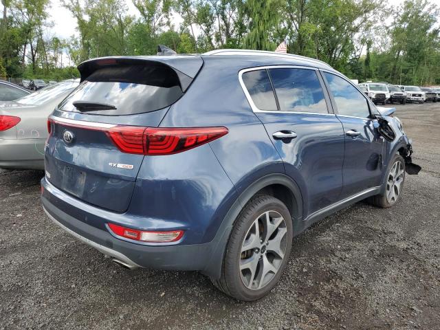 KNDPRCA6XH7204557 - 2017 KIA SPORTAGE SX BLUE photo 3