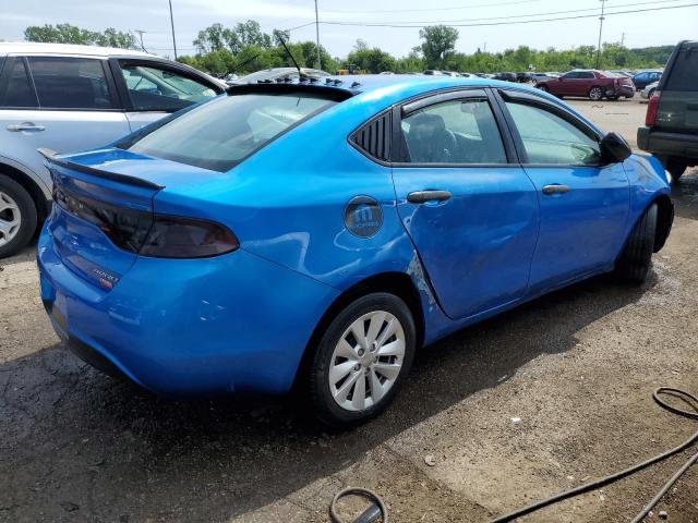 1C3CDFDHXFD392575 - 2015 DODGE DART SE AERO BLUE photo 3