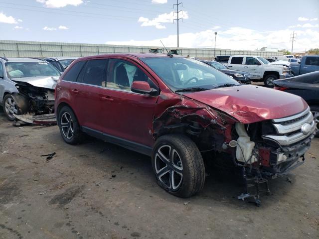 2FMDK3KCXDBA18235 - 2013 FORD EDGE LIMITED RED photo 4