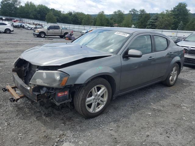 1C3CDZCB4CN112363 - 2012 DODGE AVENGER SXT GRAY photo 1