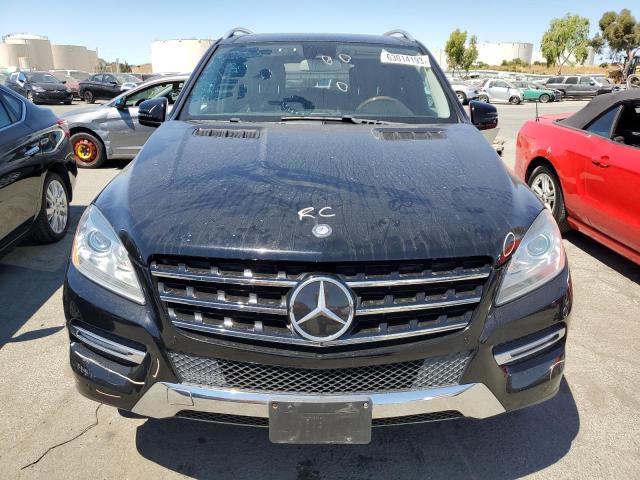 4JGDA5HB5CA006534 - 2012 MERCEDES-BENZ ML 350 4MATIC BLACK photo 5