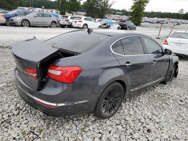 KNALN4D75F5170473 - 2015 KIA CADENZA PREMIUM GRAY photo 3