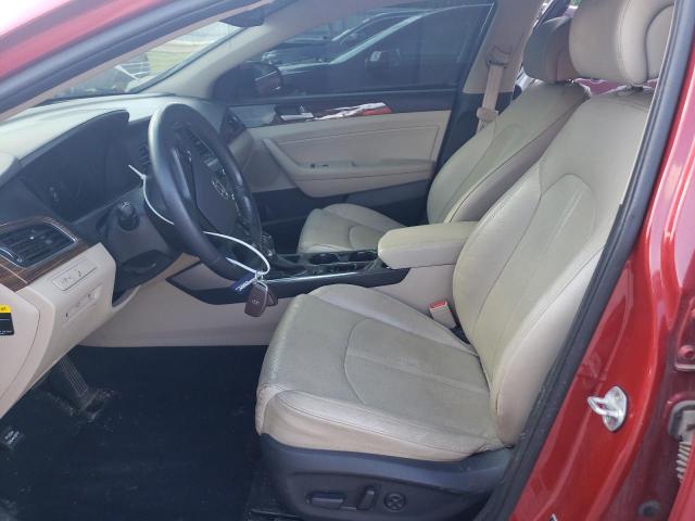 5NPE34AF9HH571332 - 2017 HYUNDAI SONATA SPORT RED photo 7