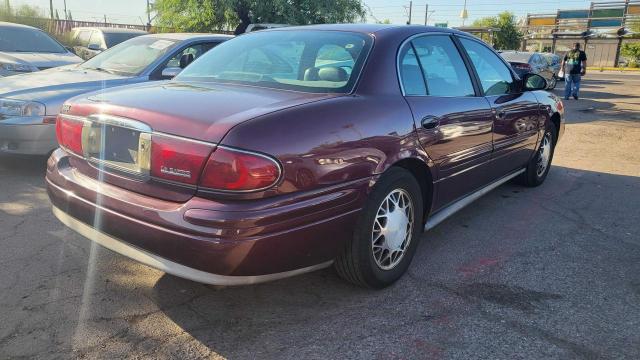 1G4HR54K344167433 - 2004 BUICK LESABRE LIMITED MAROON photo 4