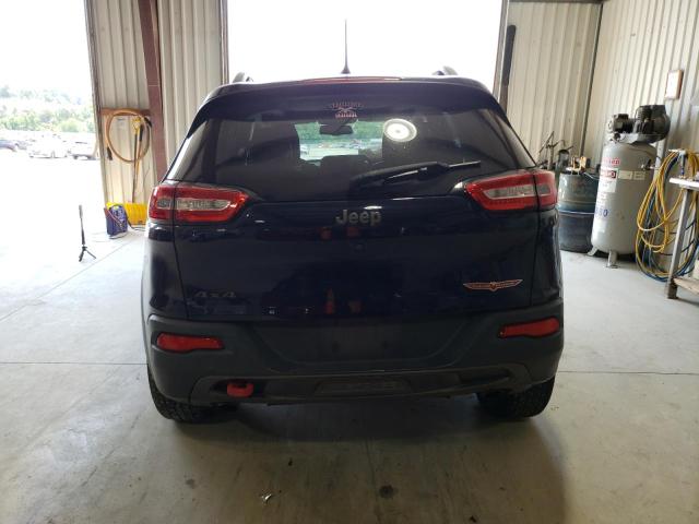 1C4PJMBS2GW335835 - 2016 JEEP CHEROKEE TRAILHAWK BLUE photo 6