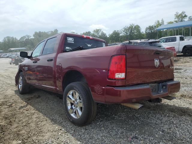 1C6RR7KT0KS531520 - 2019 RAM 1500 CLASS TRADESMAN BURGUNDY photo 2