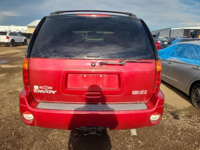 1GKDT13S452231821 - 2005 GMC ENVOY RED photo 6