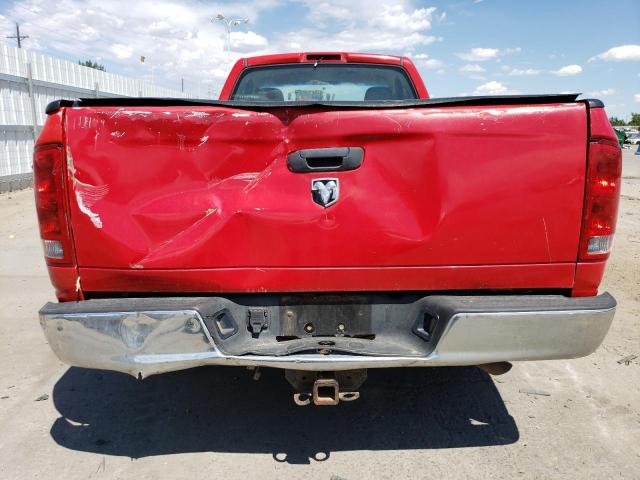 1D7HA16N65J556412 - 2005 DODGE RAM 1500 ST RED photo 6