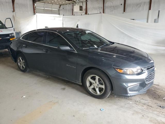 1G1ZB5ST6JF108023 - 2018 CHEVROLET MALIBU LS ნაცრისფერი ფოტო 4