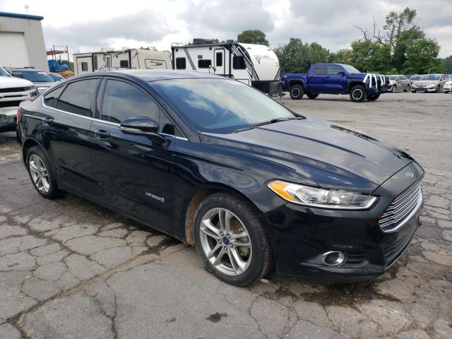 3FA6P0LU0GR350720 - 2016 FORD FUSION SE HYBRID BLACK photo 4