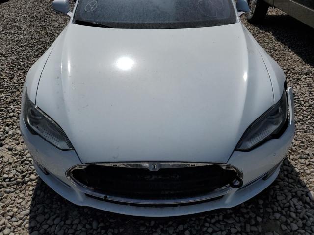 5YJSA1H15EFP50298 - 2014 TESLA MODEL S WHITE photo 11