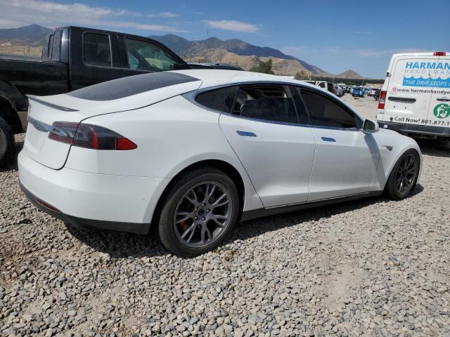 5YJSA1H15EFP50298 - 2014 TESLA MODEL S WHITE photo 3