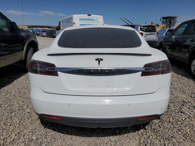 5YJSA1H15EFP50298 - 2014 TESLA MODEL S WHITE photo 6